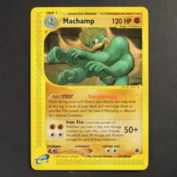 Machamp 51/165 Expedition Pokemon TCG VG Condition Non Holo 2002 - Image 1