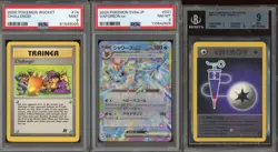 Lot of (3) Slabbed Pokemon BGS and PSA - Image 1