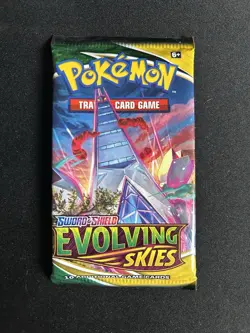 22.12g (Heavy) Evolving Skies Pokemon Booster Pack - Sealed - Image 3