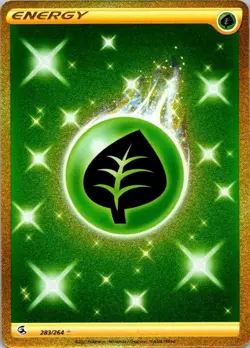 Grass Energy - 283/264 - Secret Rare Pokemon TCG Fusion Strike NM (SKU 1-1) - Image 1