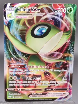 Celebi VMAX 008/198 Ultra Rare Chilling Reign Pokemon TCG NM - Image 1