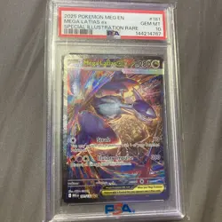 2025 POKEMON MEGA EVOLUTION SPECIAL ILLUSTRATION RARE #181 MEGA LATIAS EX PSA 10 - Image 1