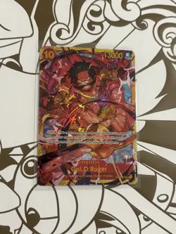 One Piece CCG Gol.D.Roger SEC OP09-118 - Emperors In The New World English NM - Image 1