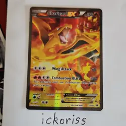 Pokemon Charizard EX XY Black Star Promo Foil Card XY121 180 HP - Image 1