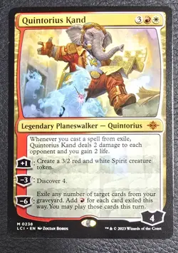 Quintorius Kand The Lost Caverns of Ixalan Regular MTG NM Magic Card - Image 1