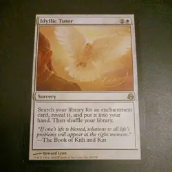 Mtg Idyllic Tutor LP Morningtide Rare Enchantment Tutor Card - Image 1
