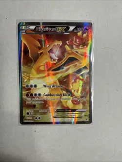 Pokemon TCG Charizard EX Black Star Full Art Holo Promo Card #XY121 - Image 1