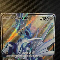 Pokemon Dialga GX 125/131 SM Ultra Prism Ultra Rare Full Art Holo Card - Image 3