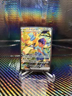Hop's Zacian ex 186 Pokemon Journey Together Special Illustration Rare Card NM+ - Image 1