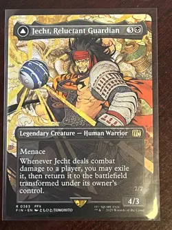 Jecht, Reluctant Guardian (Borderless) - FINAL FANTASY (FIN) 0363 MTG - Image 1