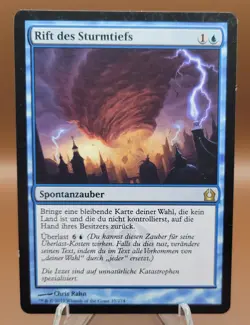 GERMAN Cyclonic Rift x1 MTG Return to Ravnica Magic Moderate Play MP English - Image 1