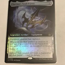 Tarrian's Soulcleaver (Extended Art) The Lost Caverns of Ixalan Foil - Image 1