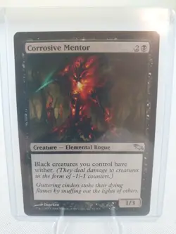 MTG Magic the Gathering Corrosive Mentor Shadowmoor #61 LP - Image 1