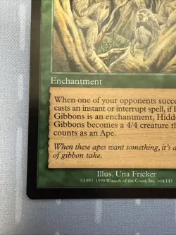 Magic The Gathering - Urza's Legacy Hidden Gibbons 104 Rare 1999 - Image 5