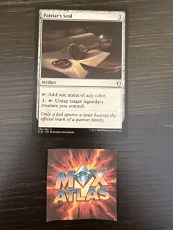 MTG - Patriar's Seal - Commander Legends: Battle for Baldur's Gate - 332 - NM - Image 1