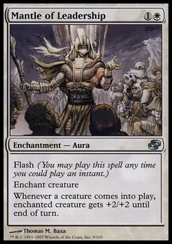 Mantle of Leadership x4 4x Planar Chaos LP MTG - Image 1