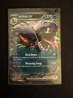 Arbok ex - 024/165 - Scarlet & Violet 151 (MEW) Double Rare Holo Pokemon TCG - Image 1