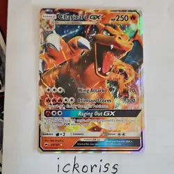 Pokemon Charizard GX Full Art Ultra Rare Holo 20/147 SM-Burning Shadows 250 HP - Image 1