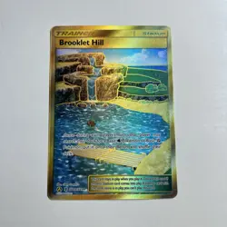 Pokemon TCG Brooklet Hill SV88/SV94 Full Art SM Hidden Fates - Image 1