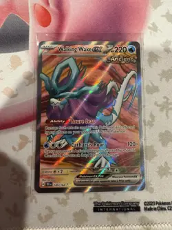 Pokemon Walking Wake Ex 189/162 Ultra Rare Full Art Temporal Forces NM - Image 1