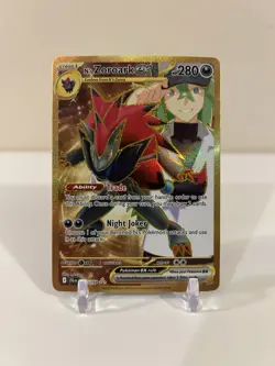 Pokemon Sv09: Journey Together N's Zoroark ex 189/159 Hyper Rare English NM - Image 1