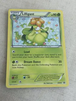 Pokemon Black And White Promo Lilligant BW49 Cosmos Holo - Image 1