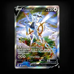 Pokemon TCG Brilliant Stars Arceus V (Alternate Full Art) #166/172 Ultra Rare - Image 1
