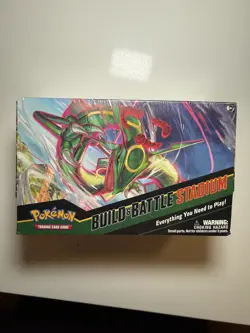 Pokemon TCG Sword & Shield Evolving Skies Build & Battle Stadium SEALED - Image 1