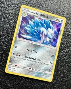 Pokemon TCG - Alolan Sandslash SM127 - Black Star Promo Holo Rare *NM/LP - Image 2