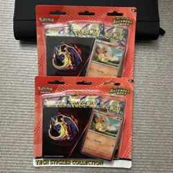 Ascended Heroes Tech Sticker Collection Charmander Sealed Pokemon TCG Lot of 2 - Image 1