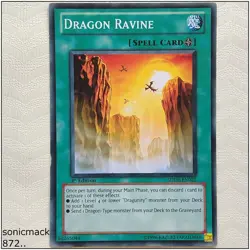 Dragon Ravine - SDDL-EN021 - Common 1st Edition Yugioh - Image 1
