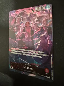 One Piece TCG Shanks Leader OP09-001 English - 2nd anniversary - Image 3
