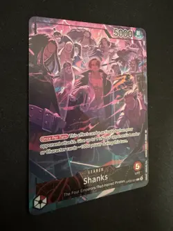 One Piece TCG Shanks Leader OP09-001 English - 2nd anniversary - Image 4