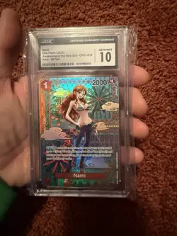 One Piece Nami OP01-016 CGC 10 - Image 1