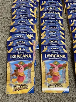 Disney Lorcana TCG - Into the Inklands Sleeved Booster Packs - Lot Of 70 - Image 2