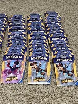 Disney Lorcana TCG - Into the Inklands Sleeved Booster Packs - Lot Of 70 - Image 3