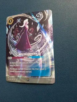 Lorcana Reign Of Jafar Into The Unknown Enchanted 213/204 Disney Lorcana - Image 3