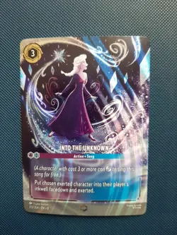 Lorcana Reign Of Jafar Into The Unknown Enchanted 213/204 Disney Lorcana - Image 4