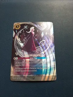 Lorcana Reign Of Jafar Into The Unknown Enchanted 213/204 Disney Lorcana - Image 5