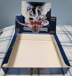 (B)*EMPTY* Yugioh Cybernetic Revolution 1st Edition Booster Hobby Box - No Cards - Image 1
