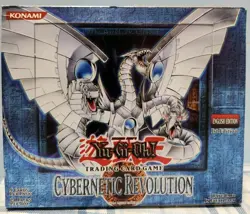 (B)*EMPTY* Yugioh Cybernetic Revolution 1st Edition Booster Hobby Box - No Cards - Image 2