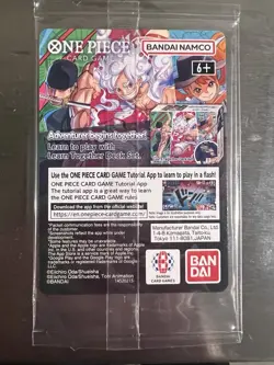 Bandai Namco ONE PIECE Card Game US Voyage Monkey D. Luffy Holo 1st Ed P-055 - Image 2