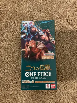 One Piece Card Game Japanese [OP-08] Two Legends Sealed Booster Box - Image 1
