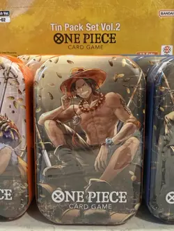 One Piece Card Game Tin Pack Set Vol.2 [TS-02] Display Box of 12 English No Top - Image 4