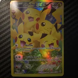 Pokemon Pikachu EX RC29/RC32 Generations Ultra Rare Full Art Holo TCG Card - Image 1