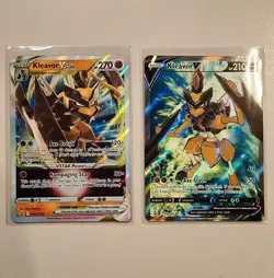 Kleavor V & Vstar SWSH249 SWSH248 Full Art Black Star Promo Pokemon MINT Cards - Image 1