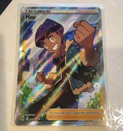Hop 073/073 Champions Path MINT Ultra Rare Full Art Pokemon Card - Image 1