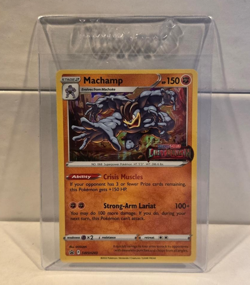 2019-2023 Pokemon SWSH Black Star Promo Machamp #SWSH243 NM-MINT Card - Image 1