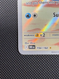 Misty's Lapras 194/182 Destined Rivals Pokemon Card - Image 5