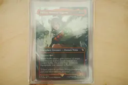 Yuffie, Materia Hunter (Borderless) (Chocobo Track Foil) Commander: Final... - Image 1